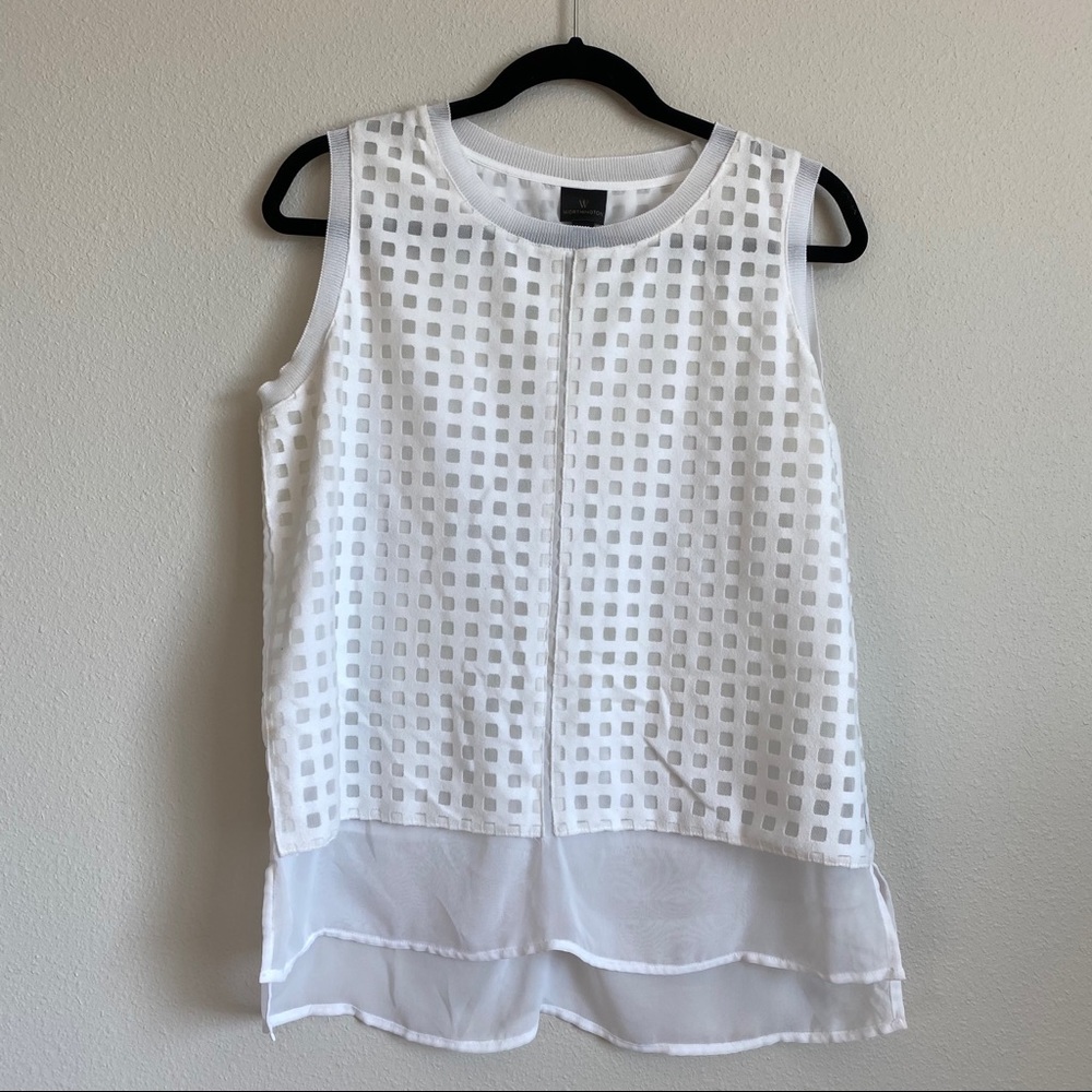 White Blouse with Cute Detail